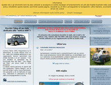Tablet Screenshot of clubnazionalefiat600.it